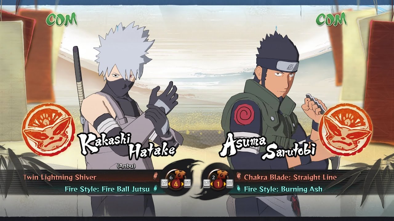 Kakashi Hatake (Anbu) vs Asuma Sarutobi — Naruto Shippuden Ultimate Ninja  STORM 4 - Bilibili