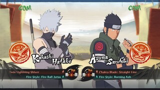 Kakashi Hatake (Anbu) vs Asuma Sarutobi — Naruto Shippuden Ultimate Ninja STORM 4