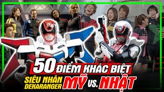 DEKARANGER: 50 Điểm Khác Biệt Siêu Nhân Deka Mỹ & Nhật - Top Sự Thật | meXINE