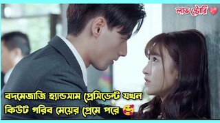 বদমেজাজি হ্যান্ডসাম প্রেসিডেন্ট যখন কিউট গরিব মেয়ের প্রেমে পরে... Romantic Chinese Drama