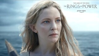 Cate Blanchett Lady Galadriel Speaks with Halbrand Scene