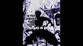 Gojo vs Sukuna Chp 226 Manga Edit #animeedit #jujutsukaisen #gojo #anime #shorts #edit #fyp