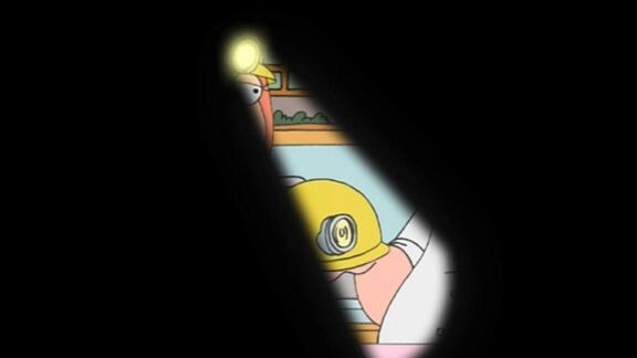 When the power goes out at home