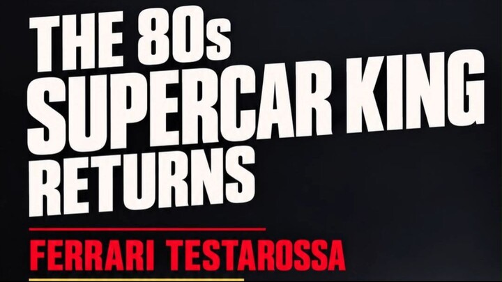 风火轮2026新品｜法拉利 Testarossa 回归 Premium Car Culture