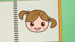 Yuna's Drawing (ゆうなのえがきうた) | いないいないばあっ! | Peek-a-Boo!