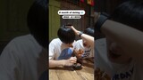 Couple's Food War After One Year Together! 🍽️❤️ #shorts #funny #viral