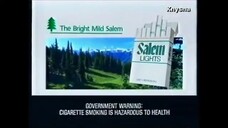 Salem Lights Cigarette
