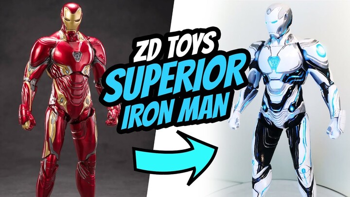 Tutorial: ZD Toys Superior Iron Man custom by Ralph Cifra - Marvel Avengers