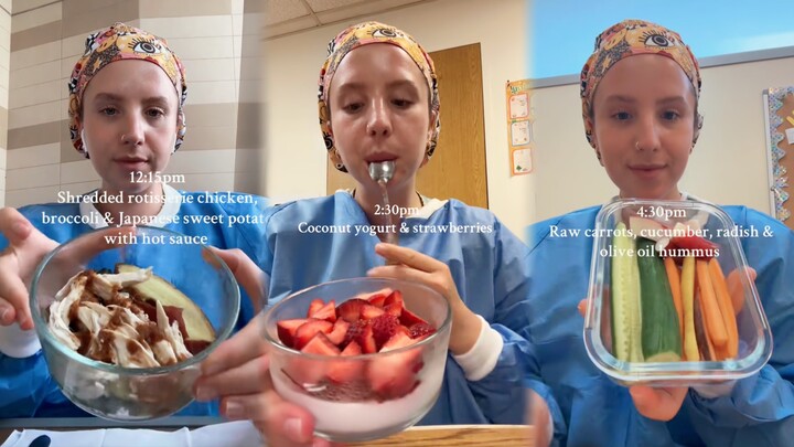 A 12-Hour Shift Diet Log of an Operating Room Nurse