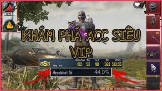 KHÁM PHÁ ACC 700 TRIỆU ĐIỂM GÀ, K/D KHỦNG TỈ LỆ HEAD SHOT 44% LIỆU CÓ HACK??? || PUBG MOBILE