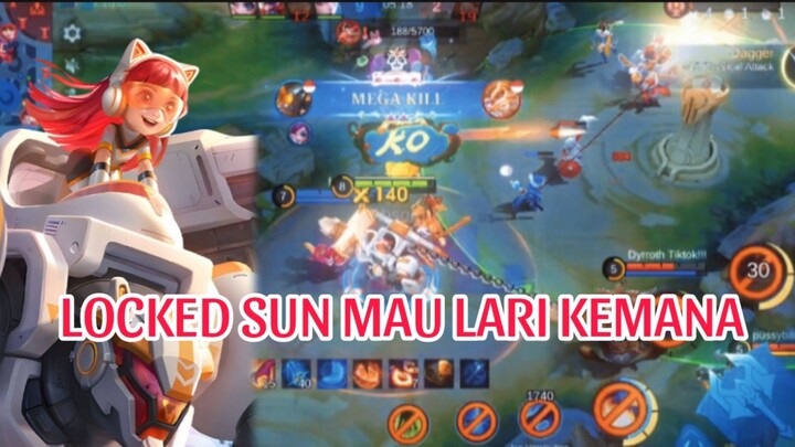 LOCKED SUN MAU LARI KEMANA