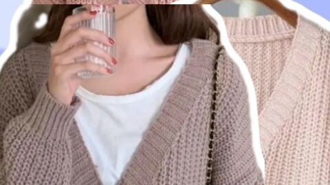 Knitted cardigan hereee. You can visit my shop: @_hqppygolucky