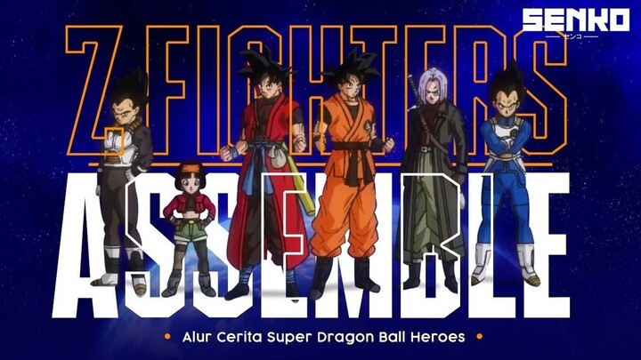 ALUR CERITA LENGKAP ANIME SUPER DRAGON BALL HEROES (EPISODE 1-56)