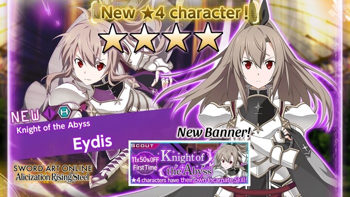 Gacha Eydis "Knight of the Abyss" - Sword Art Online: Alicization Rising Steel #SAOARS
