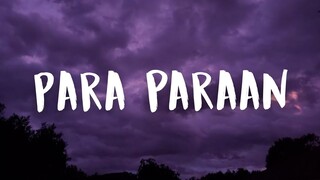 Para Paraan - (Lyrics) Hans x | Jcrown x Thome x M-zhayt "para paraan ayan ka na naman"