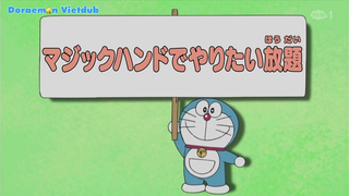 [S10] doraemon tiếng việt - chiến đi hoang dã với bàn tay ma thuật - đầu gorgon