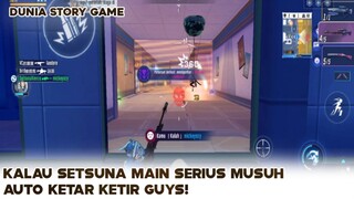 Kalau setsuna main serius musuh auto ketar ketir!! Super mecha champions