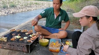 Ăn Sinh Nhật Ngoài Suối Mát Mẻ #210 | Út Đạt Cuộc Sống Nhật