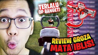 REVIEW GROZA MATA IBLIS! HABIS K1LL MATA NYA NYALA! - PUBG MOBILE GROZA RYOMEN SUKUNA