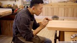 【Wood Art】Relax | Make a bookcase | White noise