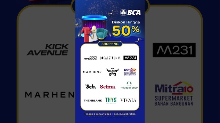 Promo Spesial BCA Year End Salebration 2024!