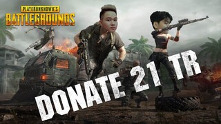 (PUBG SS8) BÔ LÀM GỎI CẢ MAP VÀ ĐƯỢC ANH EM DONATE 21 TRIỆU