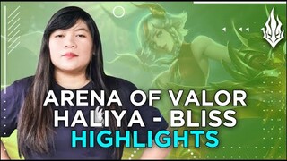 Arena of Valor - Haliya: Bliss Highlights | Liyab Esports | Liên Quân Mobile | RoV | 傳說對決