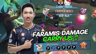 ITEM PALING MANTEP BUAT FARAMIS DAMAGE GUYS !! - Mobile Legends