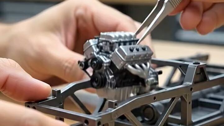 Building a FUTURISTIC RED SUPERCAR 🏎️ | Satisfying ASMR