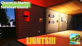 HOW TO INSTALL LIGHTING | Ocean is Home: Survival Island