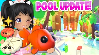*NEW* POOL UPDATE* +3 NEW PETS in ADOPT ME (roblox) News Tea