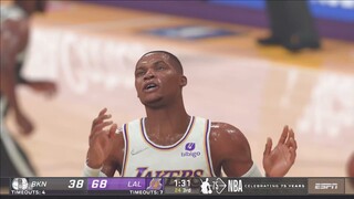 NBA2K22 FULL GAME HIGHLIGHTS LAKERS VS NETS I NBA Regular Season I December 22, 2021 I NBA2k22