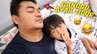 AYAH LARICS SUKA TIDUR 😅 | VIDEO LUCU