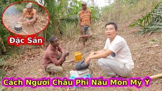Cung cấp thực phẩm tiếp sức anh chàng châu phi||2Q vlogs cuộc sống châu phi