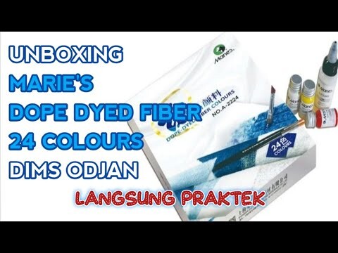 Cat Lukis Textile Jeans 24 Warna dan Cara Penggunaannya.