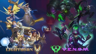 LIGHTBORN SQUAD VS VENOM SQUAD - SIAPAKAH YANG AKAN MENJADI SQUAD TERBAIK?!? MOBILE LEGENDS