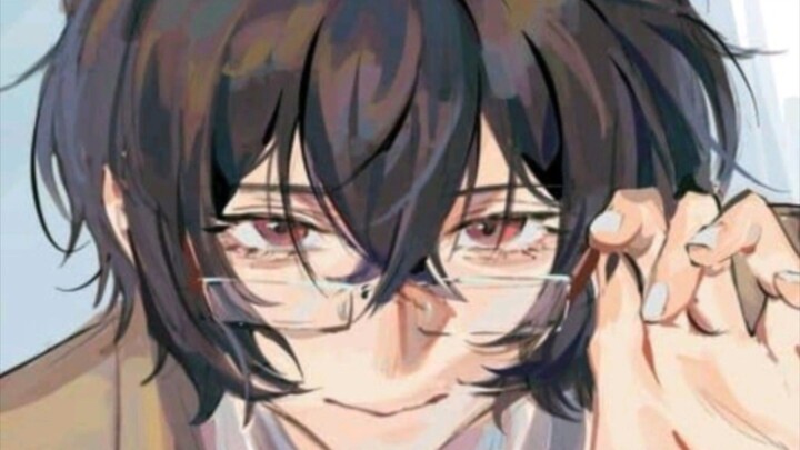 Bad apple but it's Dazai Shooting Credits on Tiktok