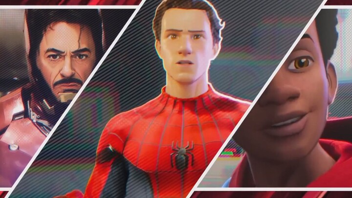 [Fan-Made] Tom Holland Teams Up with “Spider-Man: Into the Spider-Verse”! High-End Fan-Made Animatio