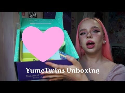 Cute Stuff From Japan ♡ YumeTwins Unboxing & Review