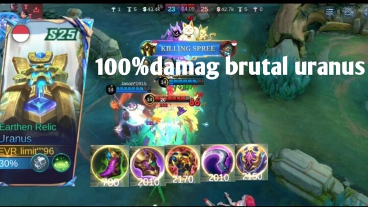 Uranus tebel banget lawan 3 orng masih kuat