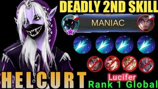 Deadly poison stingers Herlcurt Rank 1 Global Full Gameplay by Lucifer | Mobile legends Bang Bang