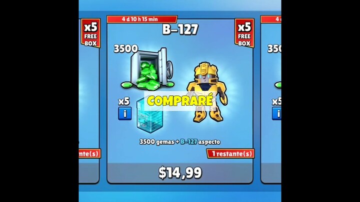 SI SALTO 5 VECES COMPRARÉ LA SKIN DE Bumblebee MÍTICO 🥵