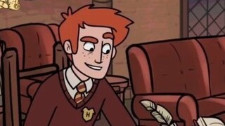 [Animasi HP] Repertoar Kelas Ramalan Harry dan Ron |. Paula Menggambar N Barang