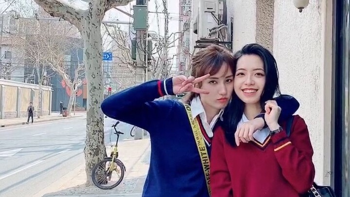 Let's go to shoot JK with Xiran, Chai Xixi's first submission