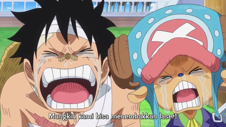 Luffy Menambah kekuatan dengan Raid Suit Vinsmoke - Captain Luffy