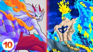 TOP 10 ZOAN più SPAVENTOSAMENTE FORTI IN ONE PIECE