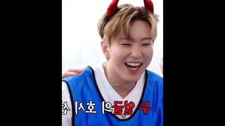Seungkwan & DK reenacting scary Hoshi when DK 1st came💎#seventeen #hoshi #dk #seungkwan #kpop #bss