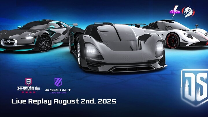 Syndicate Tours for both Asphalt Legends Global & Asphalt 9 China + More | Live Replay Aug 2nd, 2025