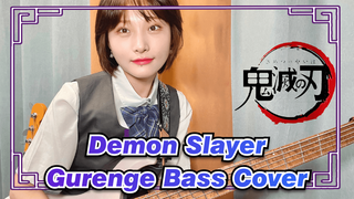 Demon Slayer Opening "Gurenge" Cover By Epic Bass Girl~