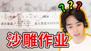 作业，但是看了满头问号